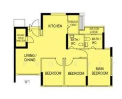 Blk 109A Eastglen @ Canberra (Sembawang), HDB 4 Rooms #630188671